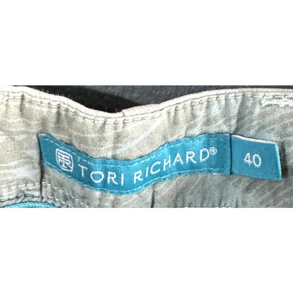 TORI RICHARD MENS BABY BLUE CARGO SHORTS SIZE 40 - Picture 3 of 9